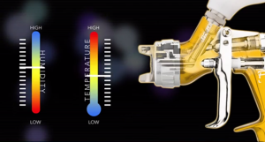 Smart spray guns